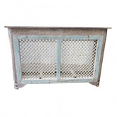 Antique Carved Jali Counter Table